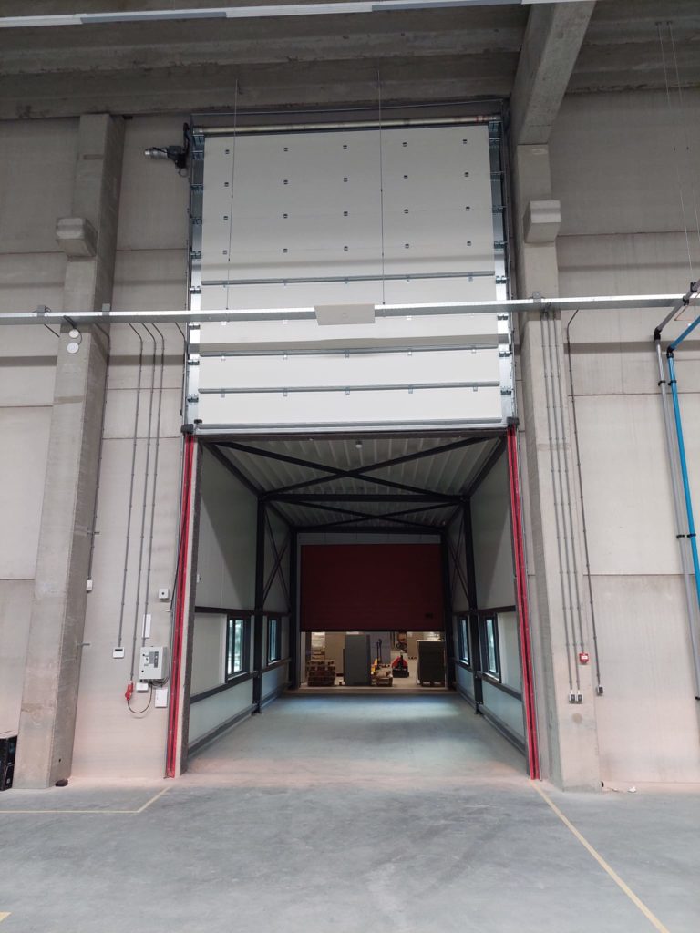Brandwerende overheaddeur